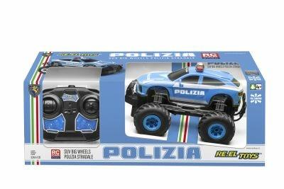 RE.EL Toys Suv Polizia RC in Scala 1:20 - 4