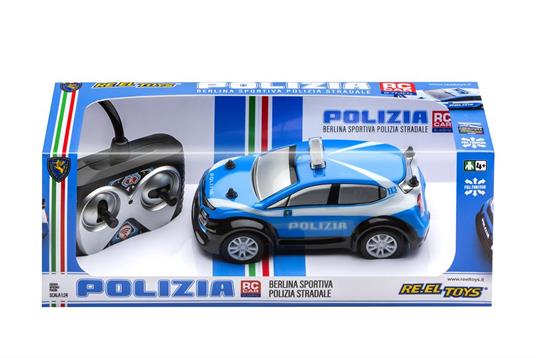 RE.EL Toys Berlina Polizia RC in Scala 1:26 - 2