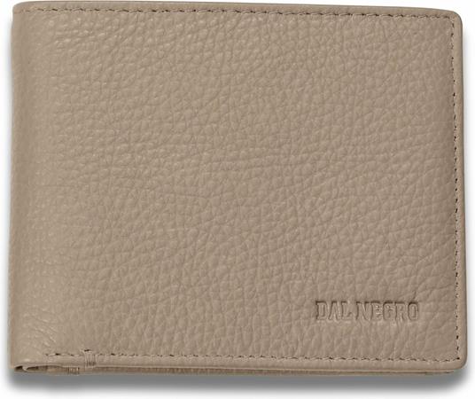 Portafoglio Portacarte/Monete 2 Tasche In Pelle Stone