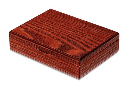 Portacarte Legno Frassino - Mogano