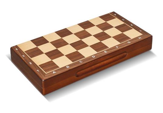 Scacchiera Pieghevole In Noce