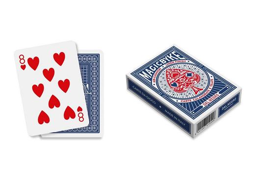 Carte Poker Magic Byke - Mazzo Blu Regular Index