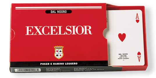 Carte da gioco Ramino Excelsior blister
