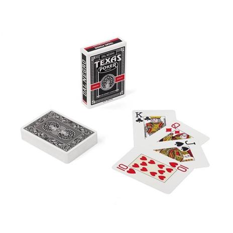 Carte Da Gioco Texas Poker Monkey Nero - 2