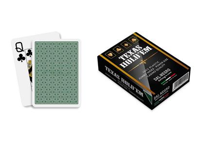 Carte Texas Hold'Em Casino Quality - Mazzo Verde