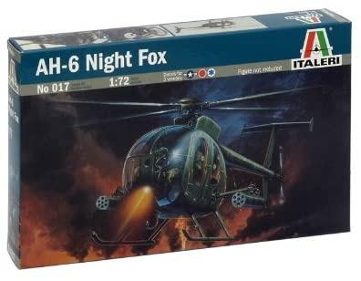 Elicottero AH-6 night fox 1/72. Italeri IT0017