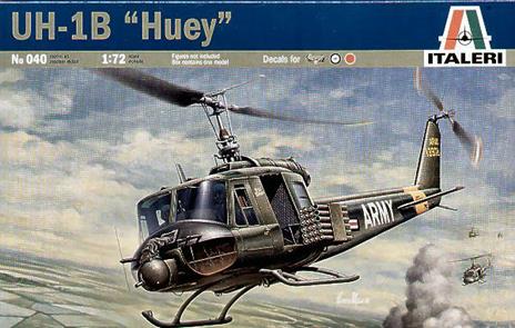 Bell Uh-1B Huey Elicottero Helicopter Plastic Kit 1:72 Model It0040 - 2