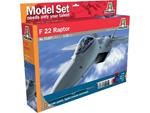 Italeri IT71207 F 22 RAPTOR KIT 1:72 Modellino