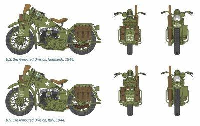 Italeri 510000322. Modellino Motocicletta Americana Della Ii Guerra Mondiale Scala: 1:35 - 5
