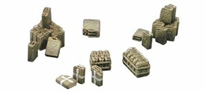 Jerry Cans Diorama Accessory Plastic Kit 1:35 Model IT0402