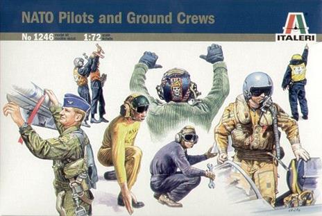 Nato Pilots And Ground Crews Plastic Kit 1:72 Model IT1246 - 2