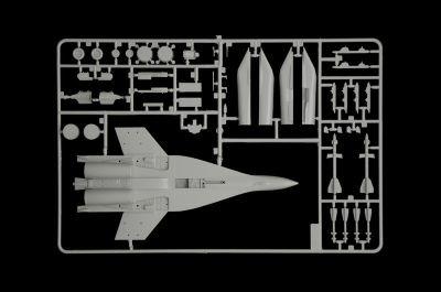 Italeri MIG 29A ''FULCRUM'' 1:72 Kit di montaggio Aereo ad ala fissa - 7