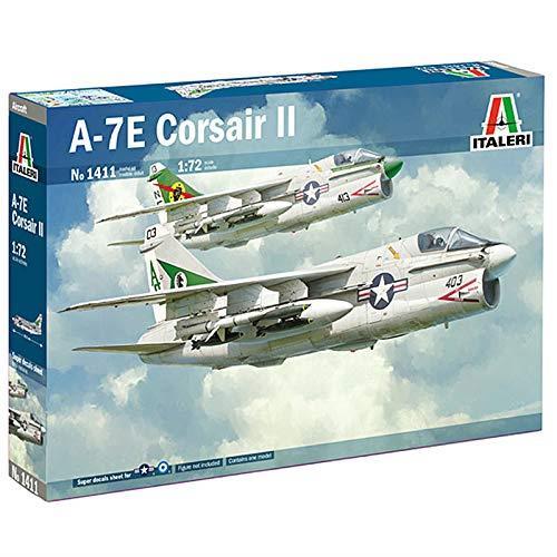 A-7E Corsair II Fighter Plastic Kit 1:72 Model IT1411
