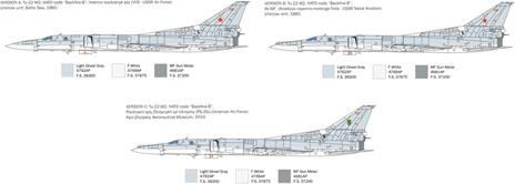 Tu-22M2 Backfire-B nuove decal - 4