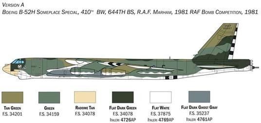 B-52h Stratofortress Scala 1/72 (IT1442) - 5