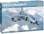 Italeri F-4E/F Phantom II 1:72 Kit di montaggio Aereo ad ala fissa