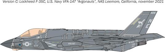 F-35c Lightning Ii 100% Kit Con Un Alto Livello Di Dettaglio - 5