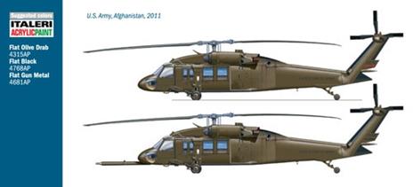 Elicottero Uh-60 A/ Mh-60 Black Hawk ?Night Raid? (2706S) - 8