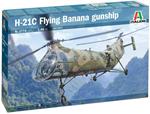 H-21c Flying Banana Gunship Scala 1/48 (IT2774)