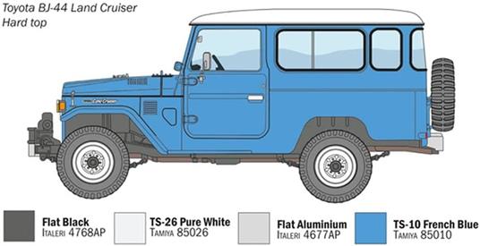 1/24 Toyota Land Cruiser BJ-44 Soft/Hard Top (IT3630) - 4