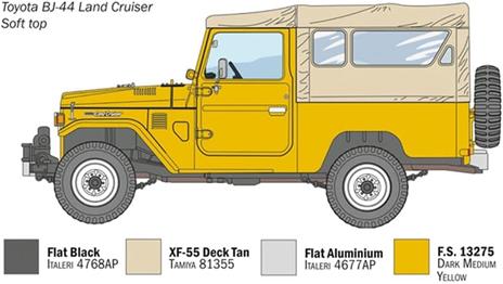 1/24 Toyota Land Cruiser BJ-44 Soft/Hard Top (IT3630) - 5