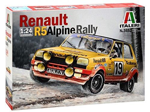 Renault R5 Alpine Rally #19 & 12 Monte Carlo 1978 Plastic Kit 1:24 Model It3652 - 2