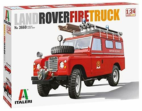 Camion pompieri Land Rover. Italeri 3660