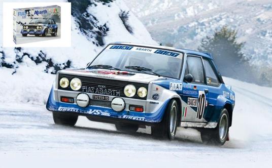 Fiat 131 Abarth #10 Winner Monte Carlo 1980 W. Rohrl / C. Geistdorfer Plastic Kit 1:24 Model It3662
