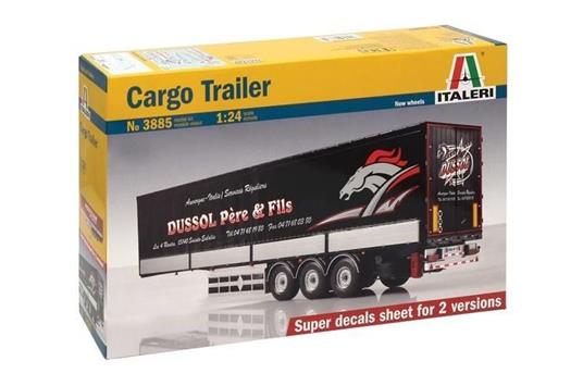 Italeri IT3885 CARGO TRAILER KIT 1:24 Modellino - 2