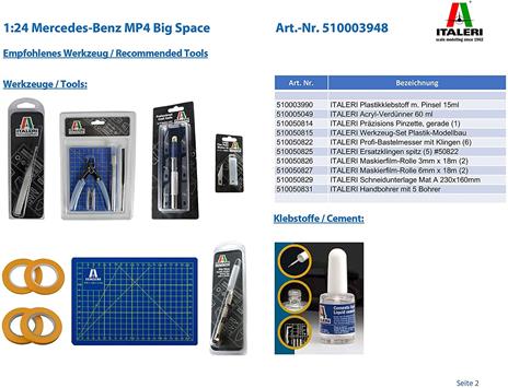 Mb Mp4 Big Space Scala 1/24 (IT3948) - 3