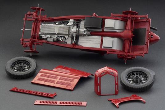 Italeri ALFA ROMEO 8C 2300 Monza Kit di montaggio Modellino Italeri ALFA ROMEO 8C 2300 Monza Kit di montaggio Modellino
