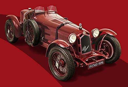 Italeri Alfa Romeo 8C 2300 Roadster Modellino di spider Kit di montaggio 1:12