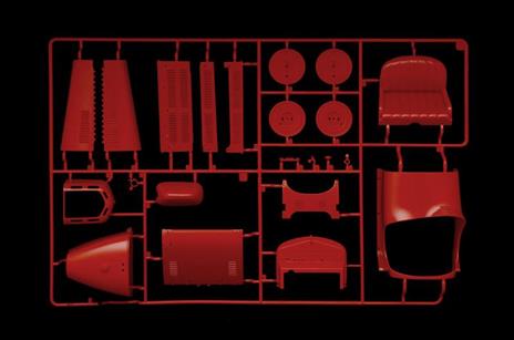 Italeri Alfa Romeo 8C 2300 Roadster Modellino di spider Kit di montaggio 1:12 - 7