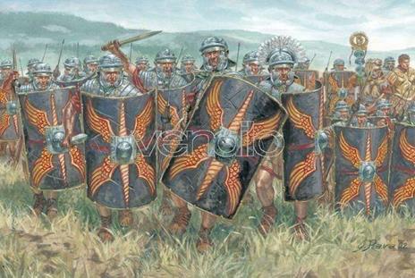 Soldatini Italeri It6047 Cesars Wars Roman Infantry Kit 1:72
