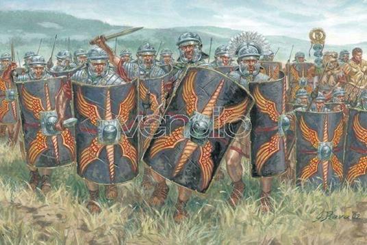 Soldatini Italeri It6047 Cesars Wars Roman Infantry Kit 1:72 - 2
