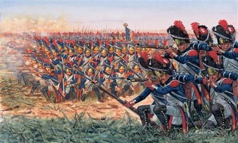 French Grenadiers Napoleonic Wars Plastic Kit 1:72 Model IT6072 - 2