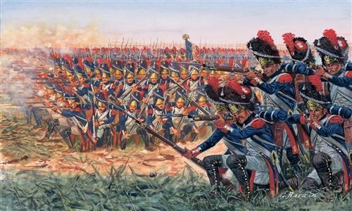 French Grenadiers Napoleonic Wars Plastic Kit 1:72 Model IT6072