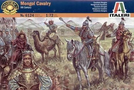 Italeri It6124 Xiiith Cent Fanteria Mongola Medievale Scala 1:72 - 2