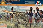 Italeri IT6135 FRENCH IMPERIAL GUARD ARTILL.KIT 1:72 Modellino