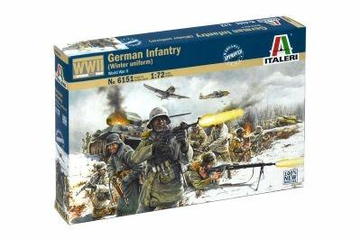 Soldatini Italeri It6151 German Infantry (Winter Uniform) Kit 1:72 - 3