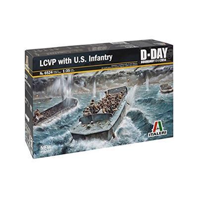 Mezzo militare Lcvp With Us Infantry (6524S) - 5