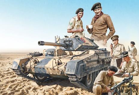 1/35 Crusader Mk.III & British Tank Crew El Alamein - 2