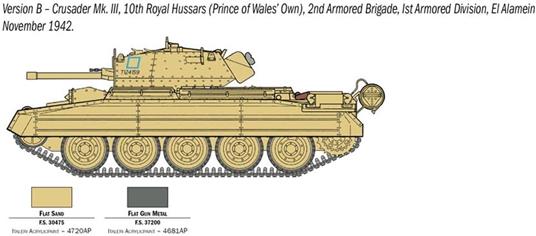 1/35 Crusader Mk.III & British Tank Crew El Alamein - 5