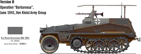 Sd. Kfz. 250/3 - 4