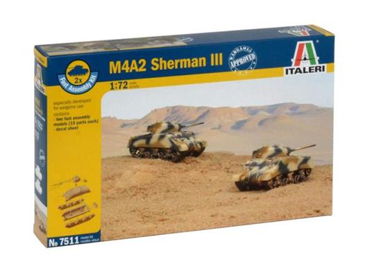 Italeri MI-7511 modellino di veicolo militare terrestre 1:72 Kit di montaggio Cisterna - 2