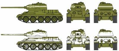 Modellino Italeri It7515 T-34/85 Russian Tank Kit 1:72 - 5
