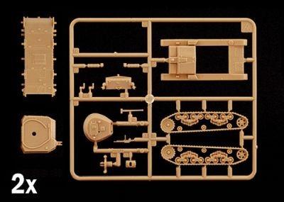 Italeri Carro Armato M13/40 1:72 Kit di montaggio Cisterna - 6