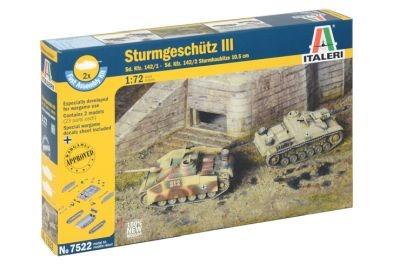 Sd.Kfz 142/1 Sturmgeschutz Iii Fast Assembly Plastic Kit 1:72 Model It7522 - 3