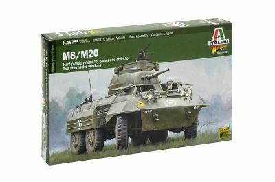Italeri M8/M20 1:56 Kit di montaggio Cisterna - 3