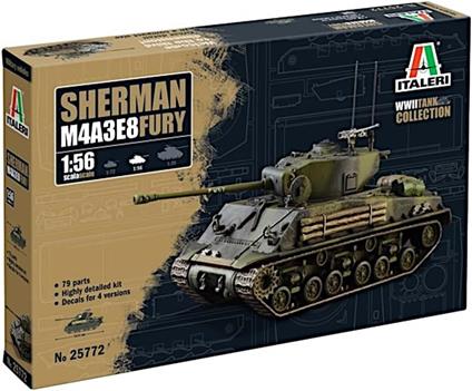 M4A3E8 Sherman Fury - 100% NUOVO STAMPO